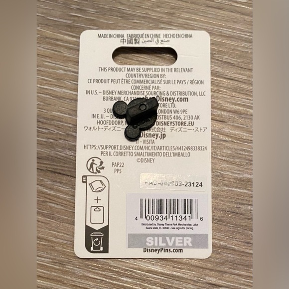 DISNEY PARKS EPCOT WORLD SHOWCASE UNITED KINGDOM MICKEY EARS PIN - Picture 2 of 3